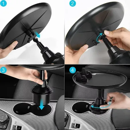 Tray Food for Car – Adjustable Car Tray Table And Phone Holder — photo 6