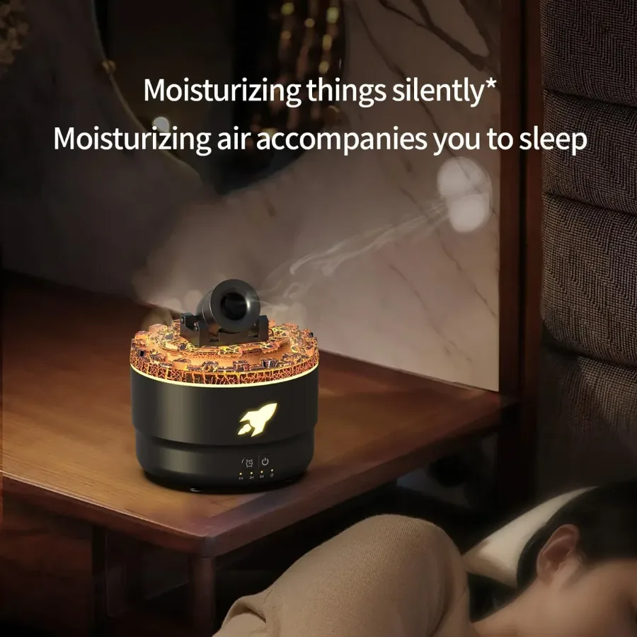 Cannon Blast Aroma Diffuser – Volcano Mist Humidifier — photo 2