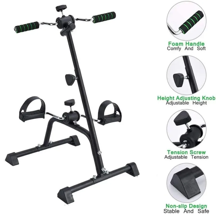 Pedal Exerciser Bike, Hand Arm Leg and Knee Peddler — photo 4