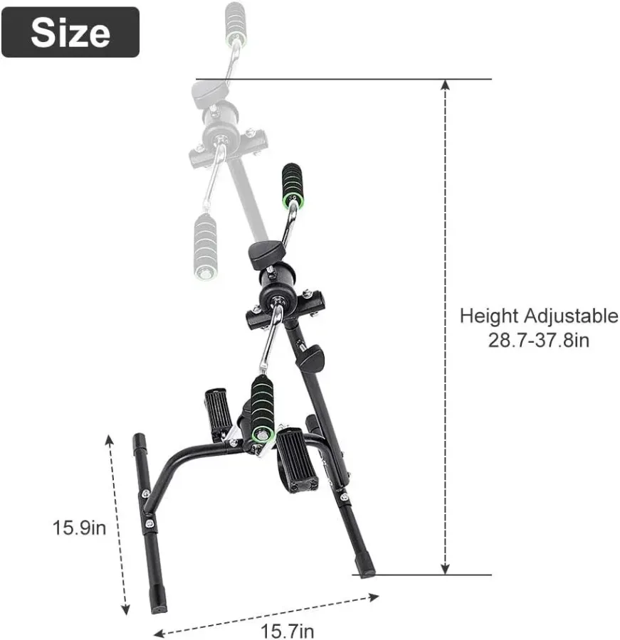 Pedal Exerciser Bike, Hand Arm Leg and Knee Peddler β photo 6