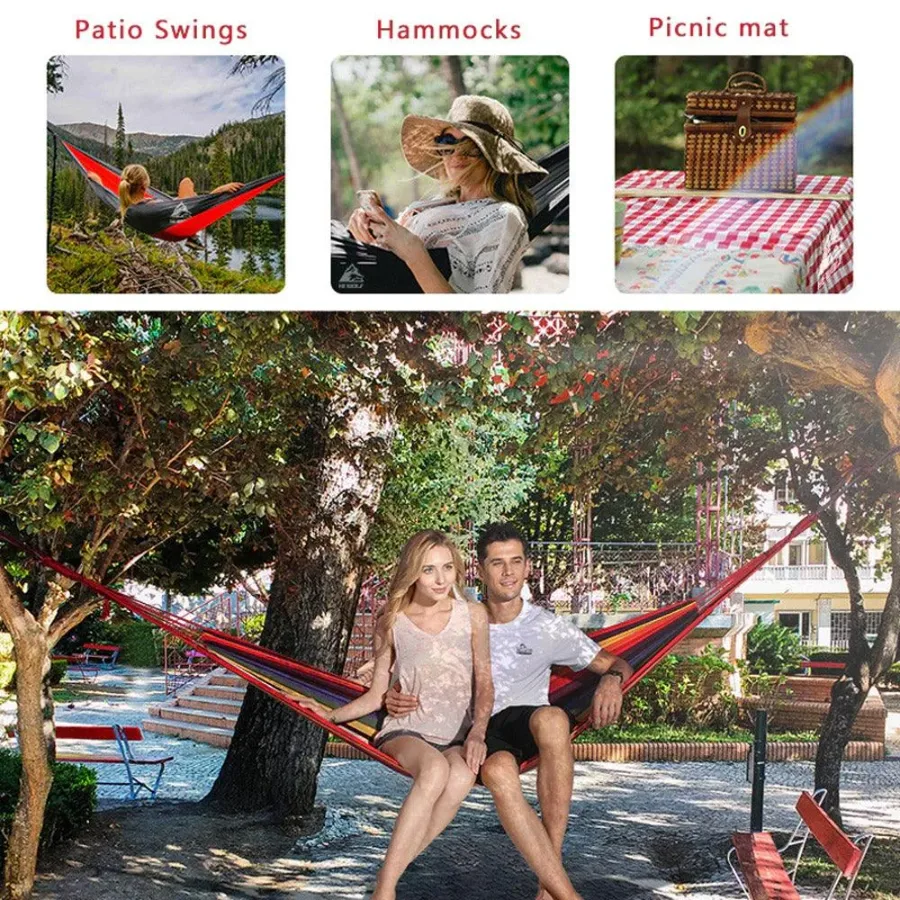 Hammock Portable Camping Hanging Outdoor Swing — photo 3