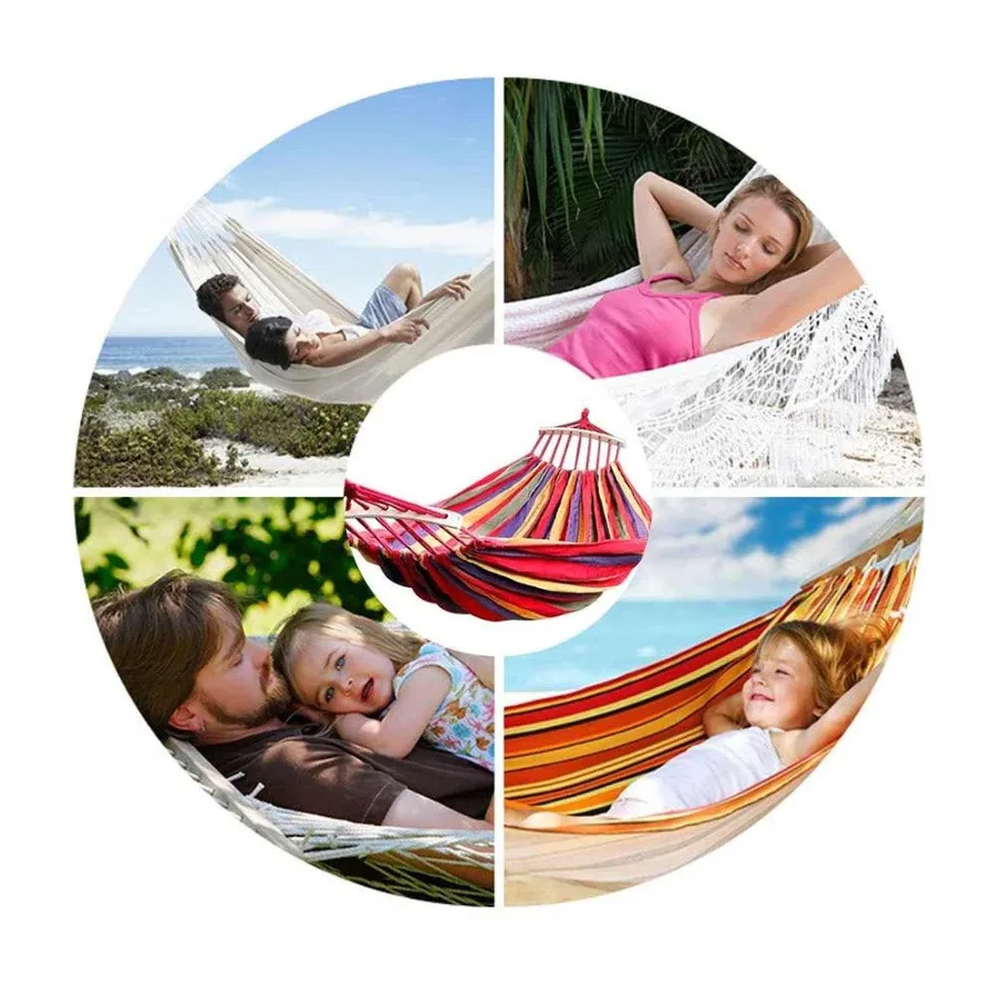 Hammock Portable Camping Hanging Outdoor Swing β photo 4