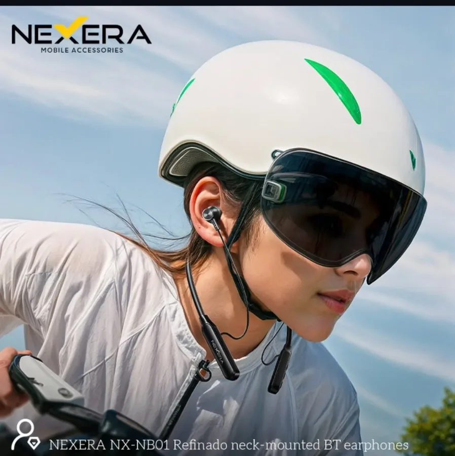 Nexeria Neck Mounted Wireless Earphone NX-NB01 — photo 2