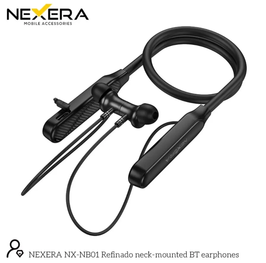 Nexeria Neck Mounted Wireless Earphone NX-NB01 β photo 4