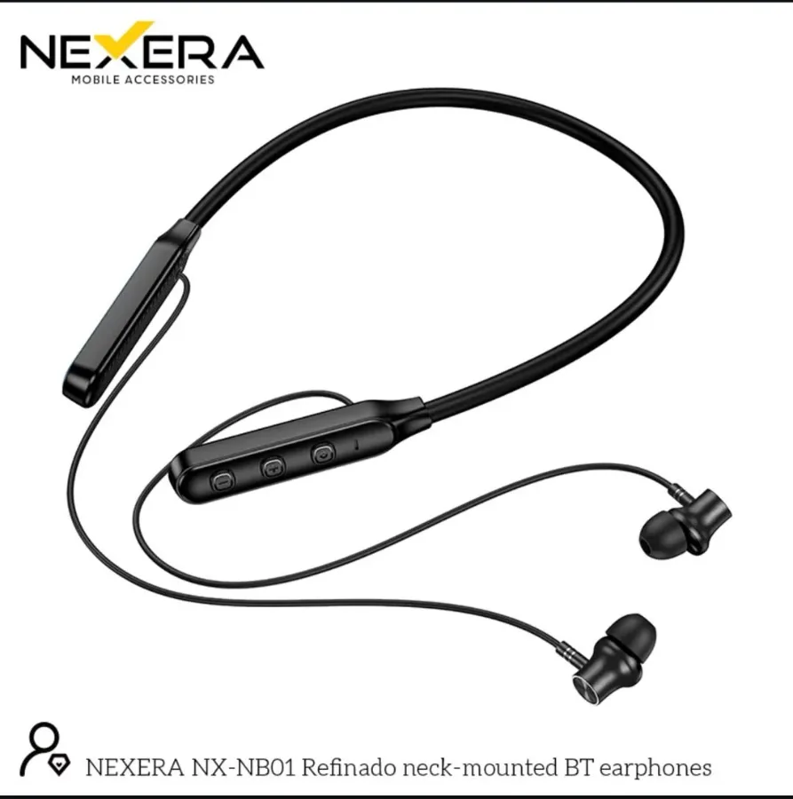 Nexeria Neck Mounted Wireless Earphone NX-NB01 β photo 5