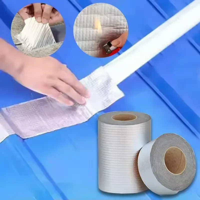 Butyl Waterproof Tape - Waterproof Adhesive for Repair of Leaks, Roof, Bitumen β photo 2