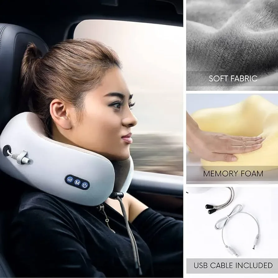 U-Shaped Neck Massager Travel Pillow — photo 3