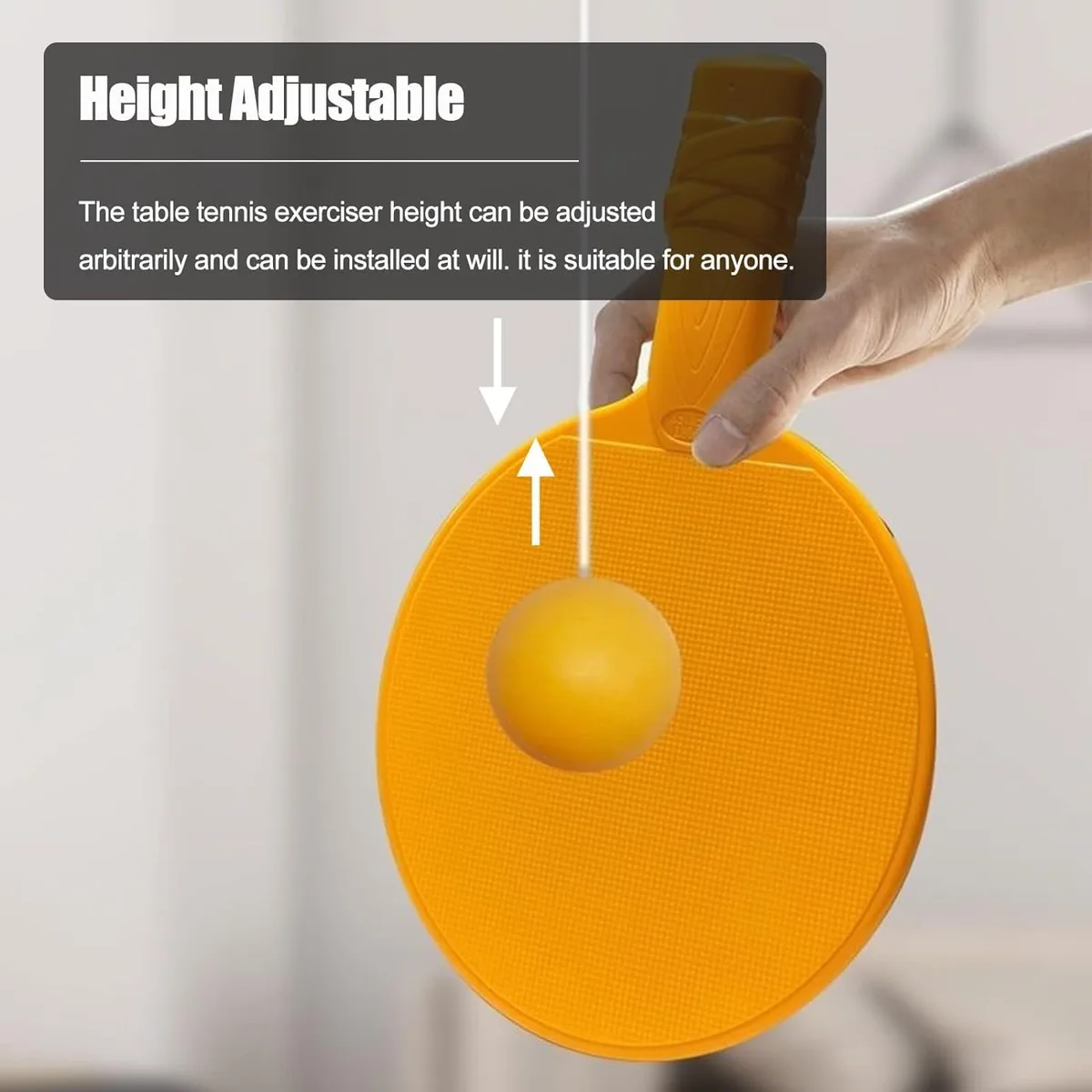 Door Portable Hanging Table Tennis Trainer β photo 7
