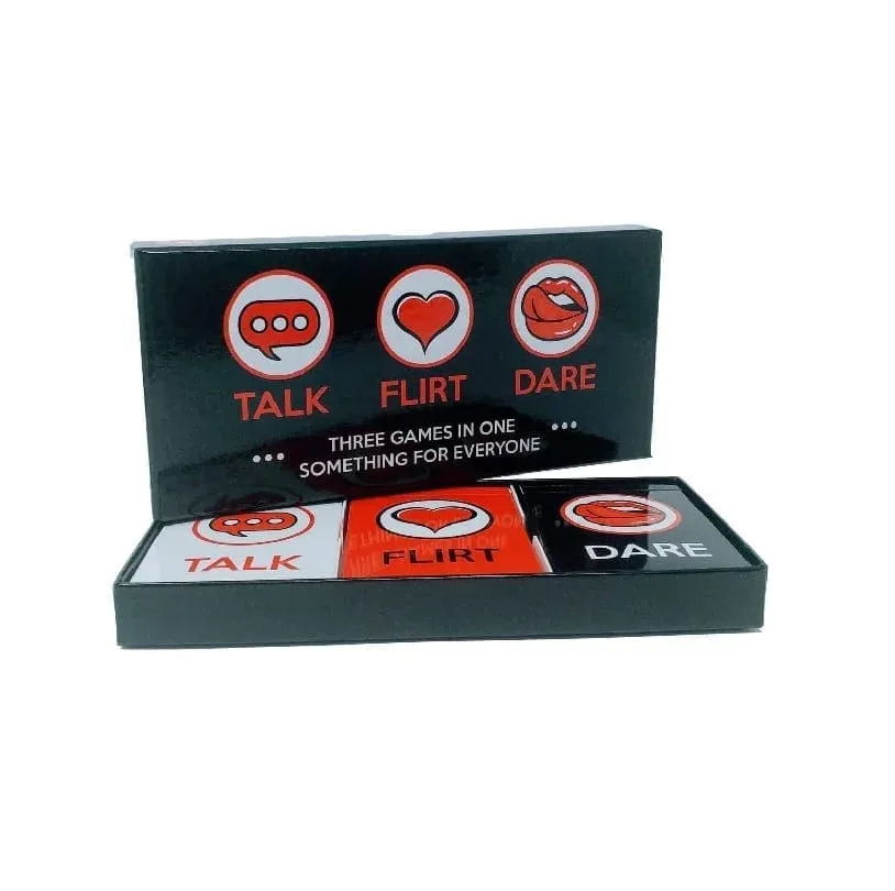 Talk Flirt Dare – Fun Romantic for Couples - BoardGame — photo 3
