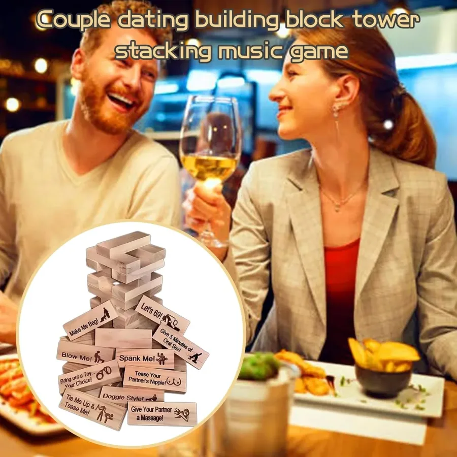 Jenga Adult +18 - Couple Game