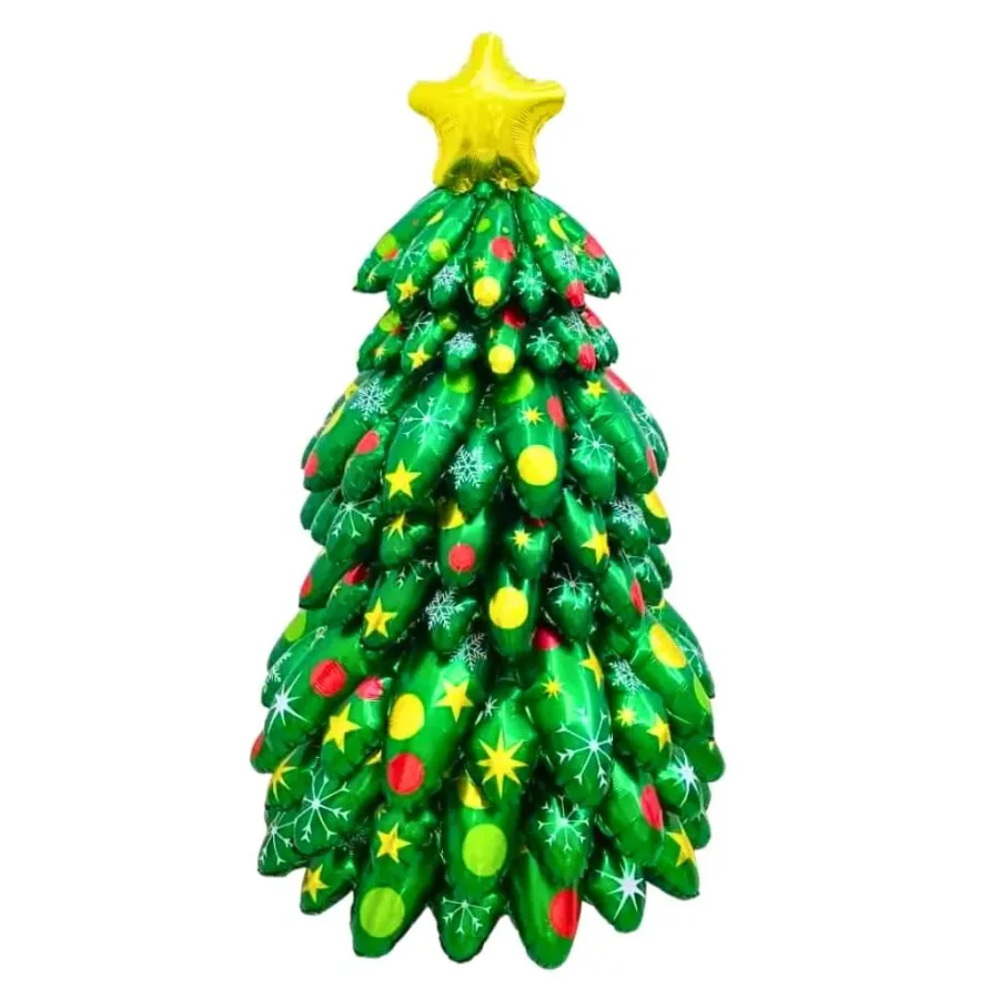 Giant 3D Standing Green Christmas Tree Foil Balloon — photo 2