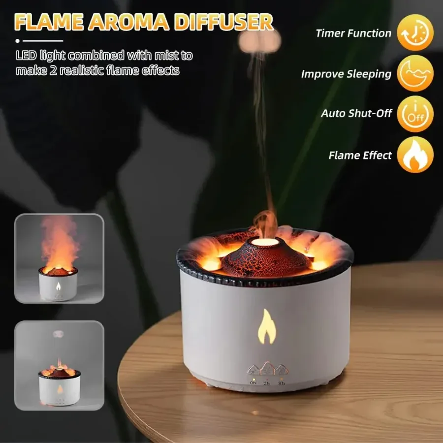 Volcano Effect Oil Diffuser β photo 3