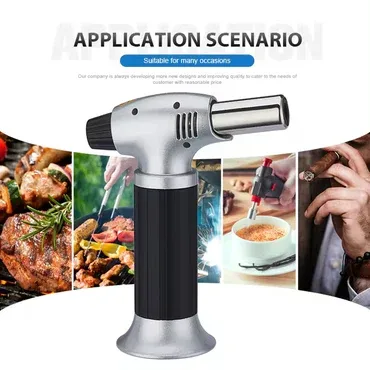 Cigar And chef Lighter Blue Flame Butane Gas β photo 2