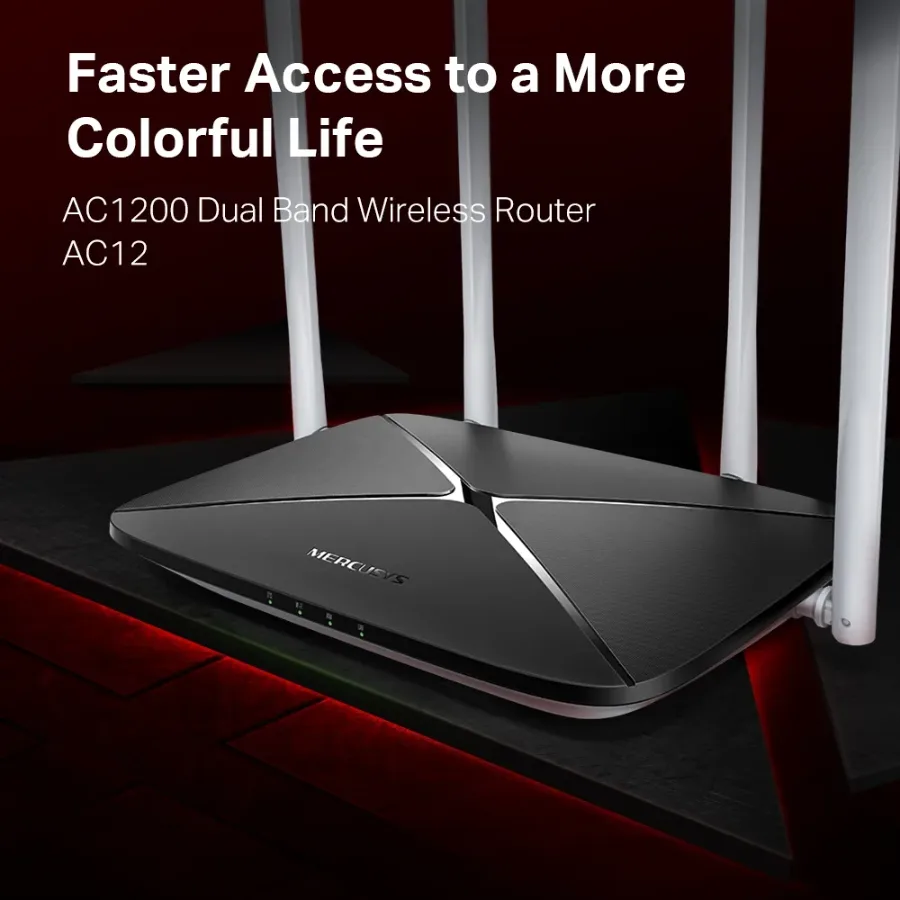 Mercusys AC12 Wireless Dual Band Router | AC120 β photo 2