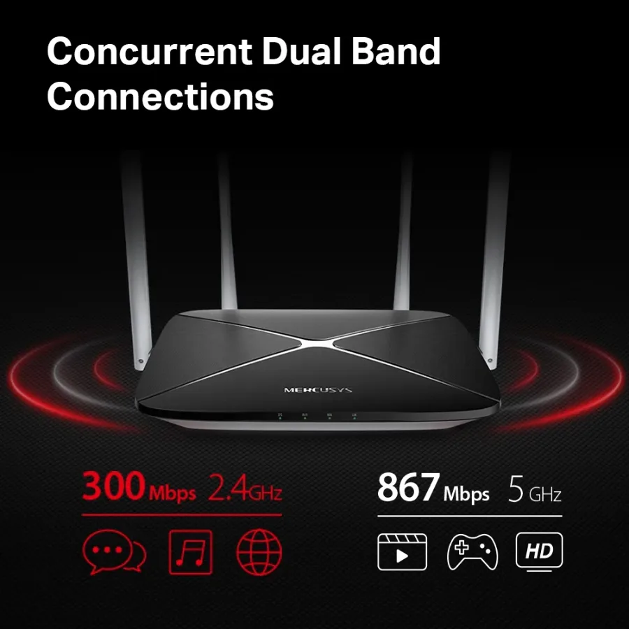 Mercusys AC12 Wireless Dual Band Router | AC120 β photo 3