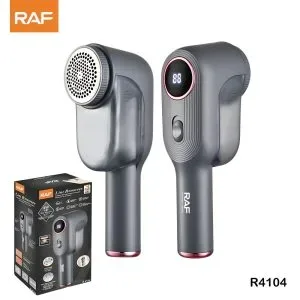 RAF Rechargeable Lint Remover with LED & Stainless Steel Blades R4104 β photo 2