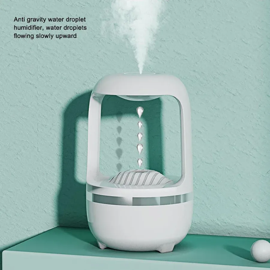 Anti Gravity Water Drop Humidifier Great Room Smart Humidifier Water Droplet — photo 2