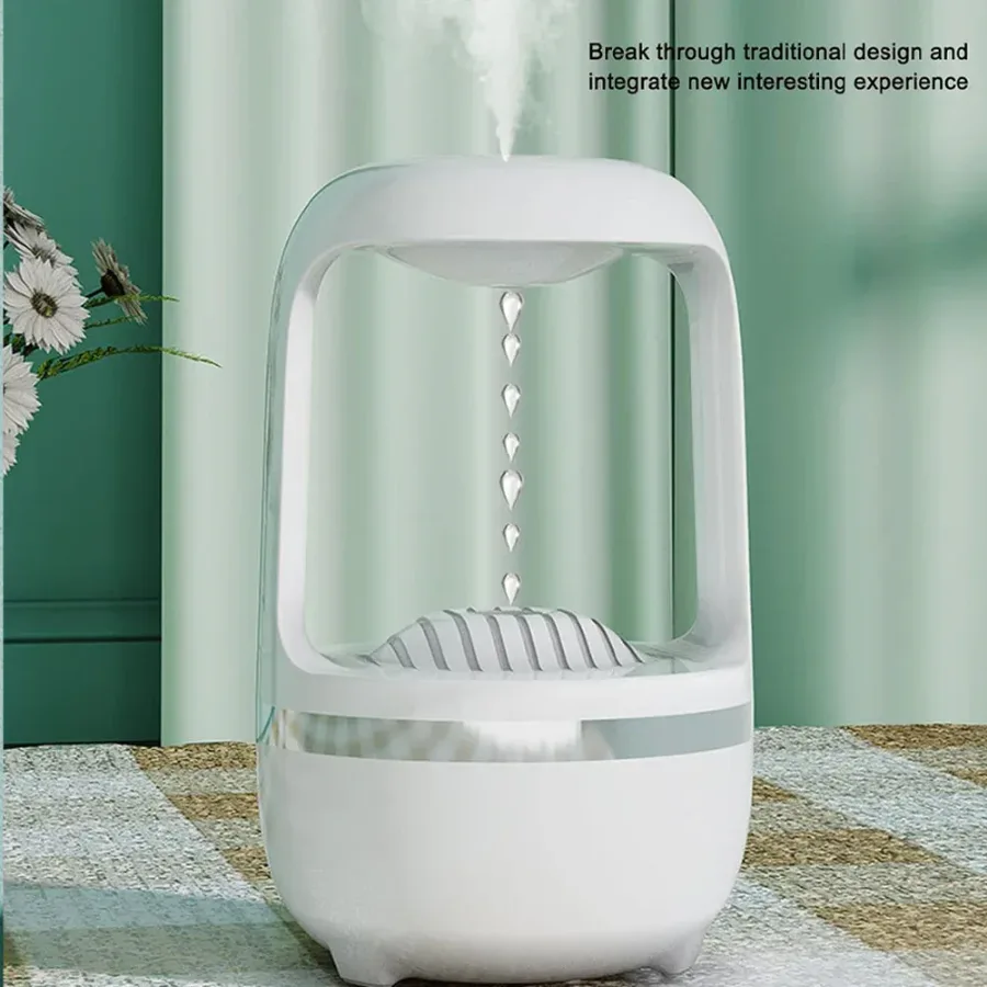 Anti Gravity Water Drop Humidifier Great Room Smart Humidifier Water Droplet — photo 3