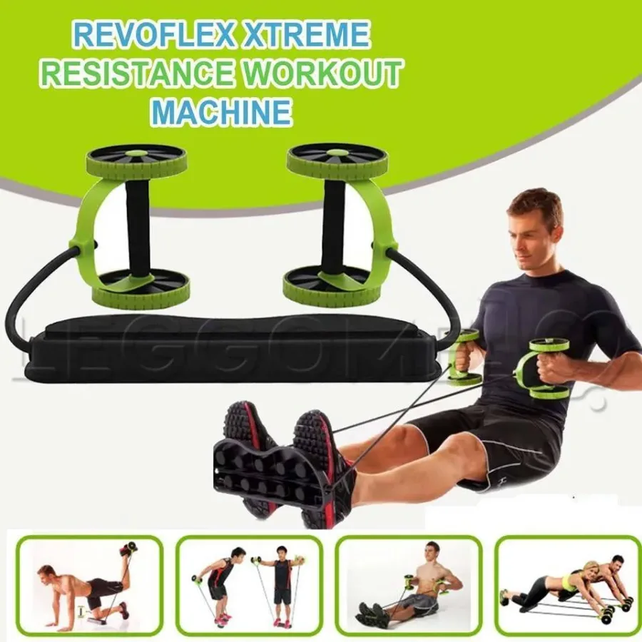 Revoflex Xtreme Abs Abdominal Exercise Wheel Body Strength Training Roller β photo 2