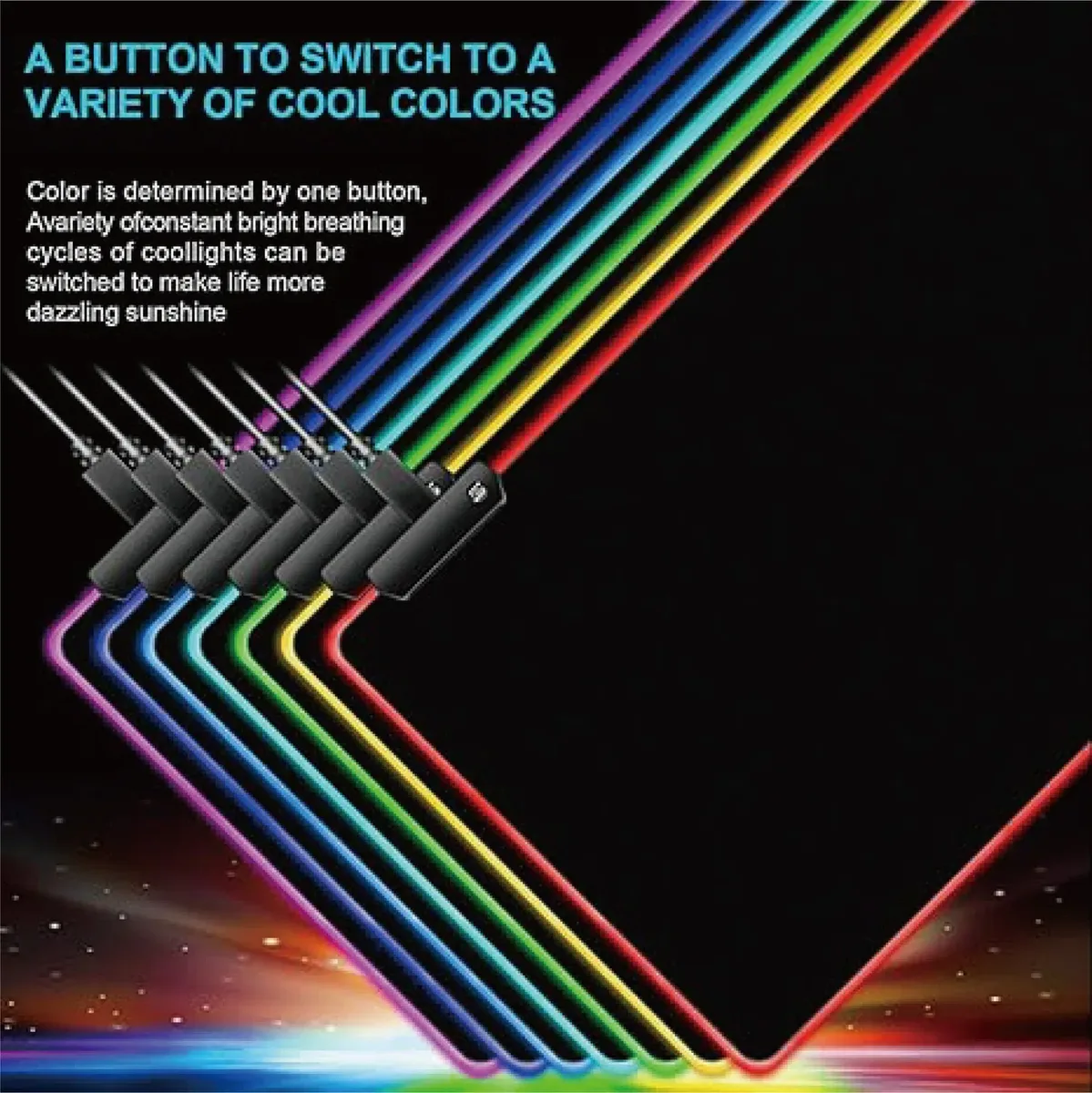 RGB Gaming Mouse Pad β photo 3