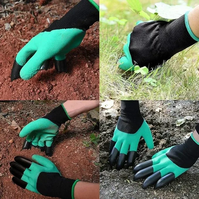 Gardening gloves with 4 claws β photo 3