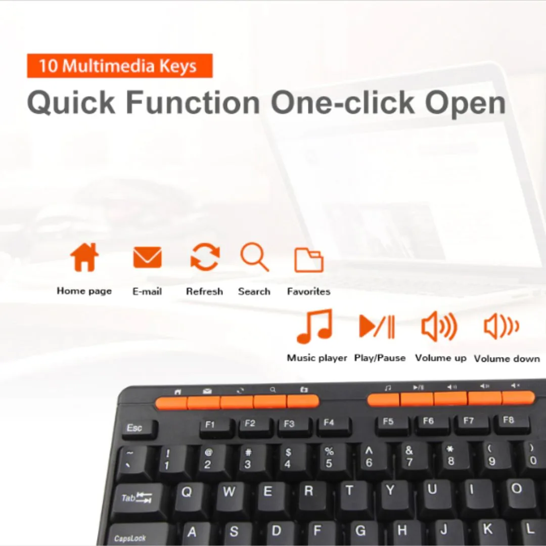 MEETION C105 WIRED KEYBOARD + MOUSE + SPEAKER COMBO — photo 3