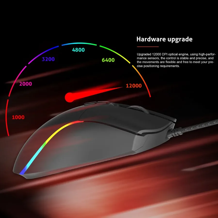 MeeTion GM19 Usb Wired Optical Gaming Mouse With Fcc Standards — photo 2