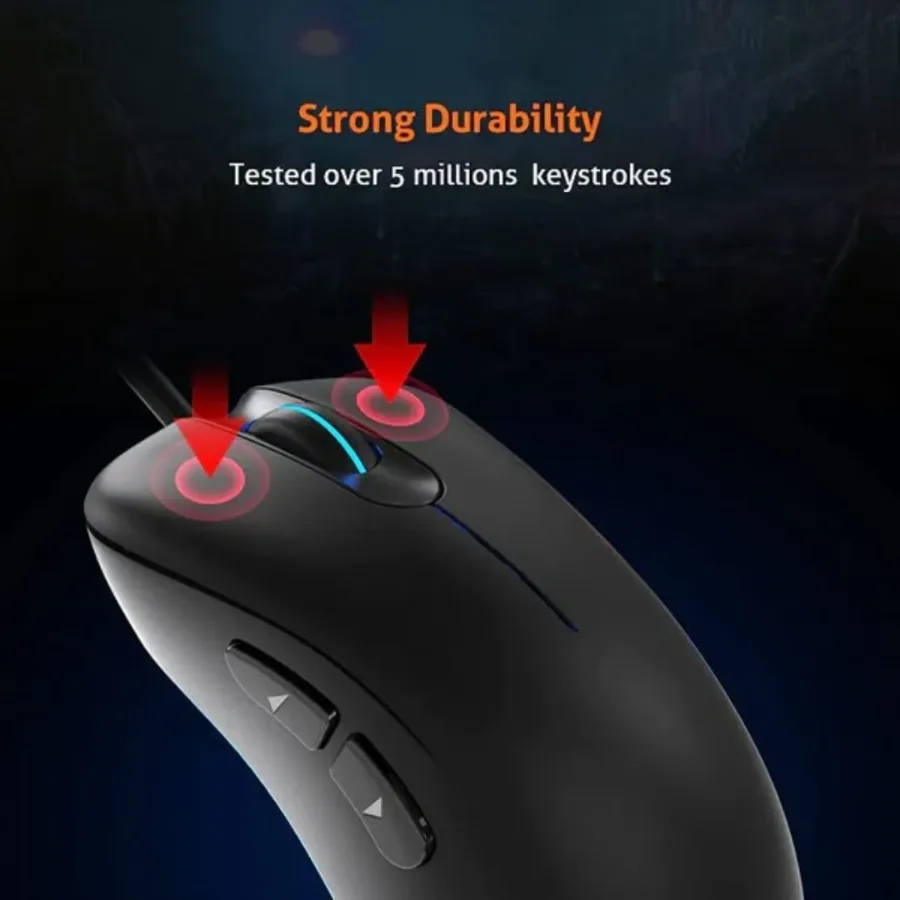 MeeTion GM19 Usb Wired Optical Gaming Mouse With Fcc Standards β photo 5