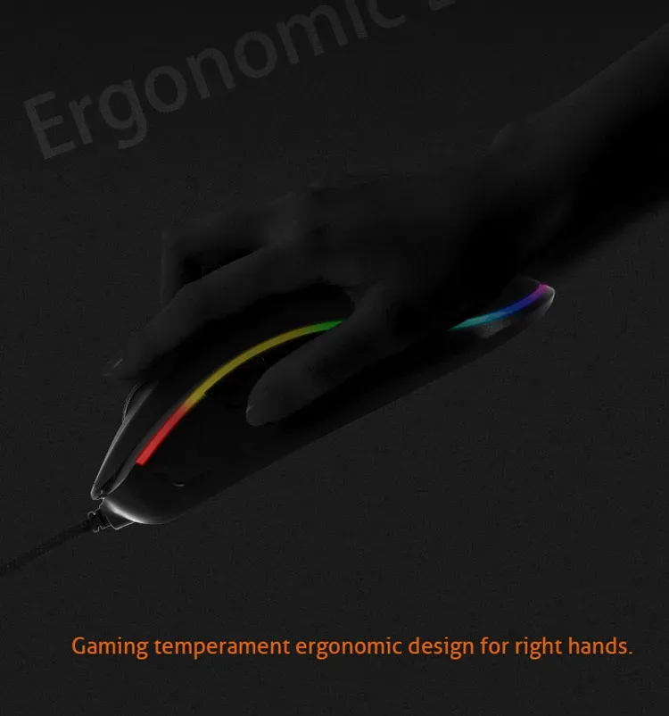 MEETION GM20 Optical Silent Wired Gaming Mouse — photo 6