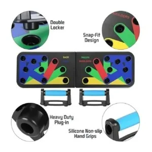 12 in 1 Push Up Board System Foldable Workout Portable Trainer for Home Fitnes — photo 3
