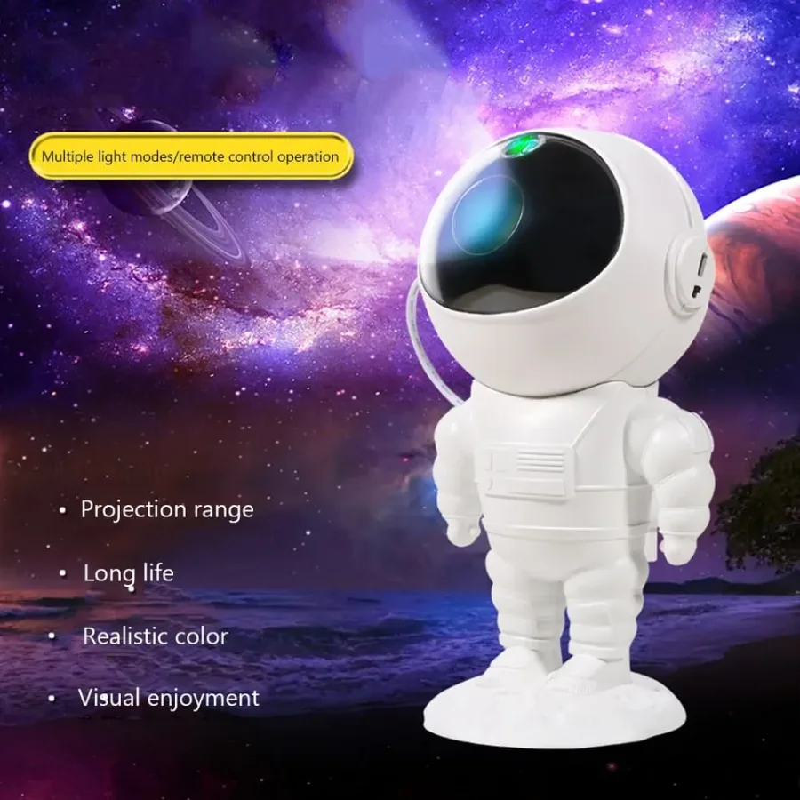Astronaut Galaxy Sky Projector Rechargeable with Bluetooth Speaker — photo 4