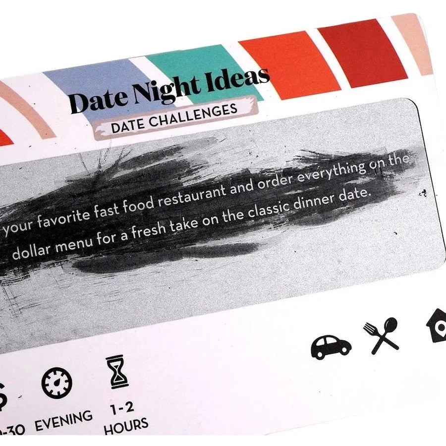 Date Night Box Scratch Card Game — photo 3