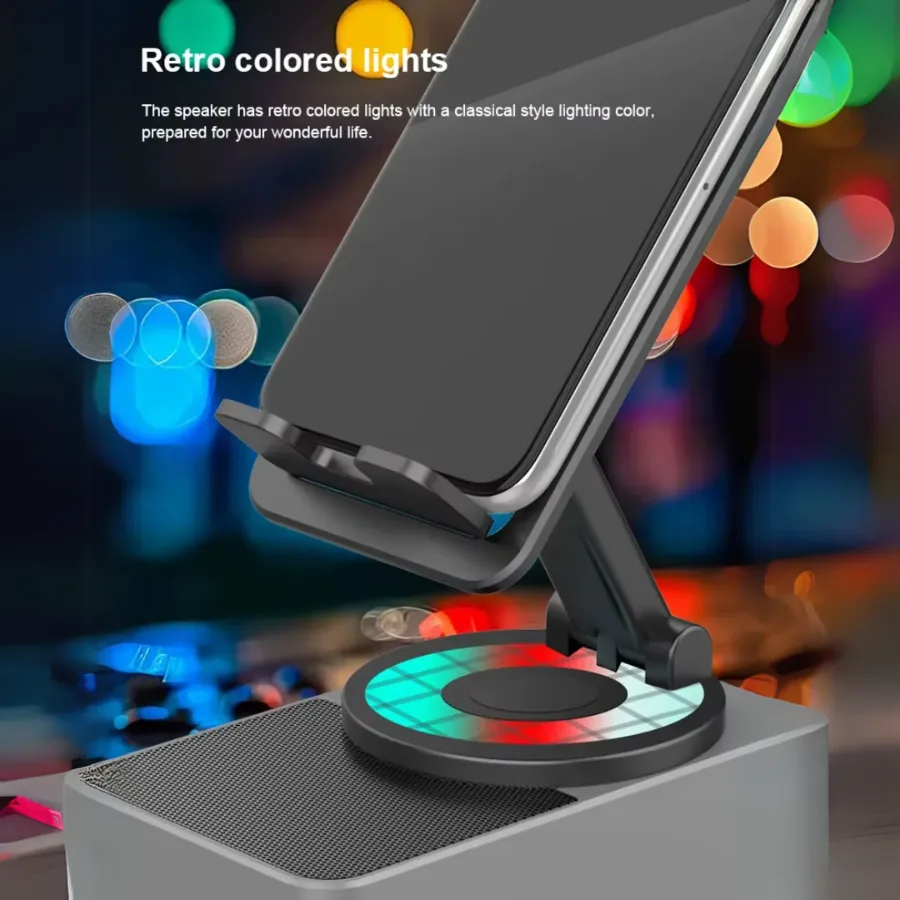 Kisonli M1PLUS Mini Portable Phone Holder Professional Wireless Speaker β photo 4