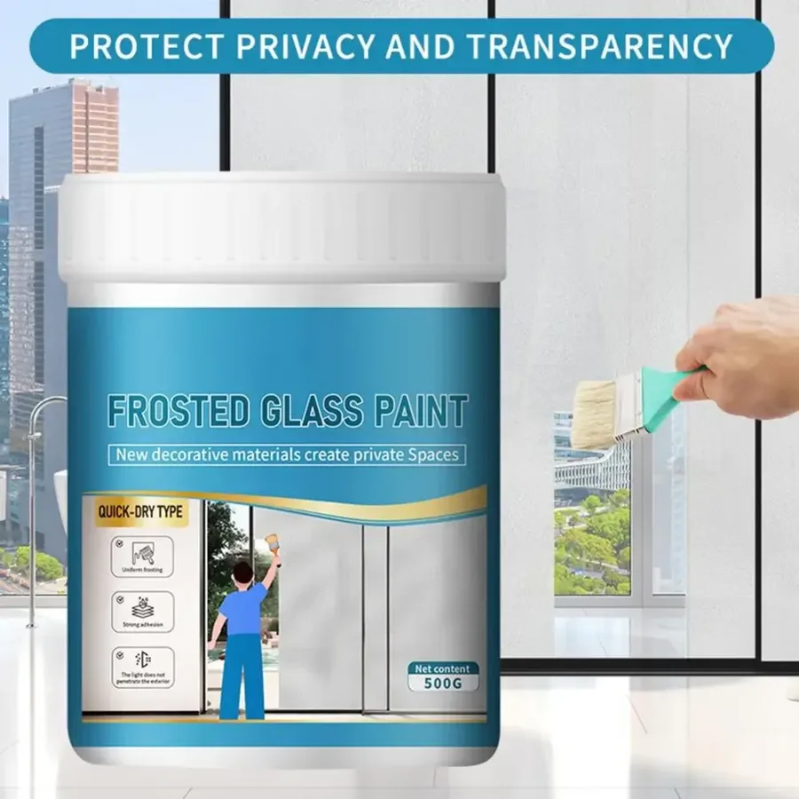 Glass Window Privacy Paint | Portable Frost Spray Paint 300G β photo 3
