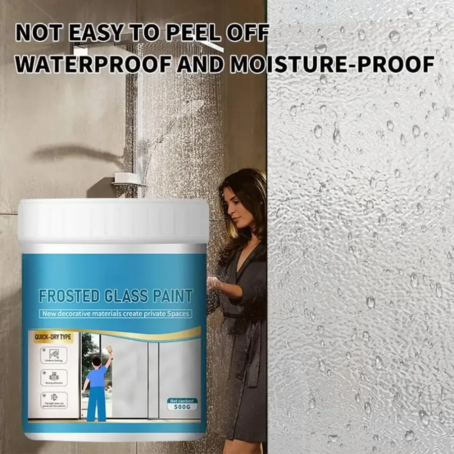 Glass Window Privacy Paint | Portable Frost Spray Paint 300G — photo 4