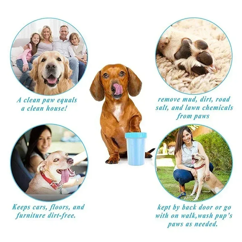 Pet Foot Washing Cup Dog Paw Bath — photo 4