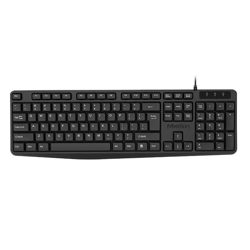 Meetion MT-K200 Economical Universal Waterproof 104 Keys USB Wired Office Keyboard — photo 6