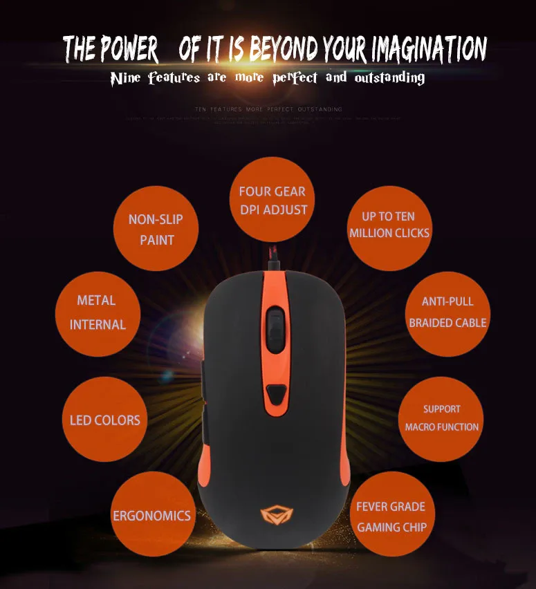 MeeTion GM30 Programmable Classic Gaming Mouse — photo 2