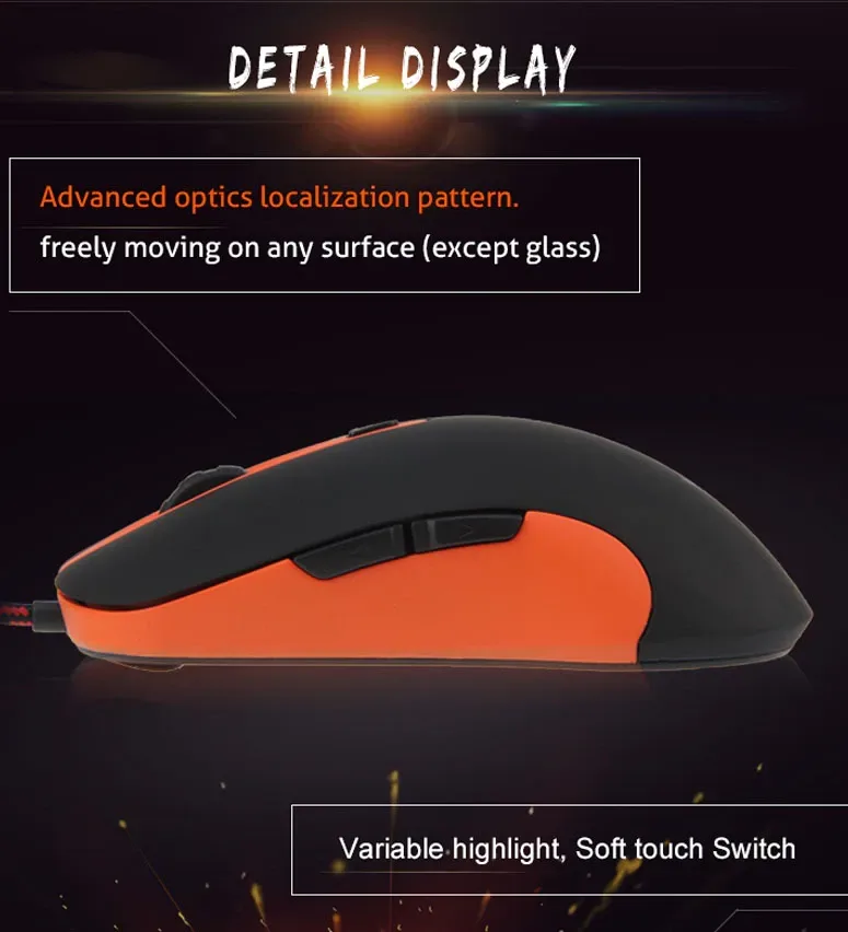 MeeTion GM30 Programmable Classic Gaming Mouse β photo 4