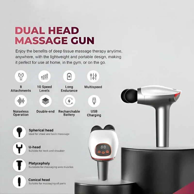 Double Head Massager Gun β photo 5