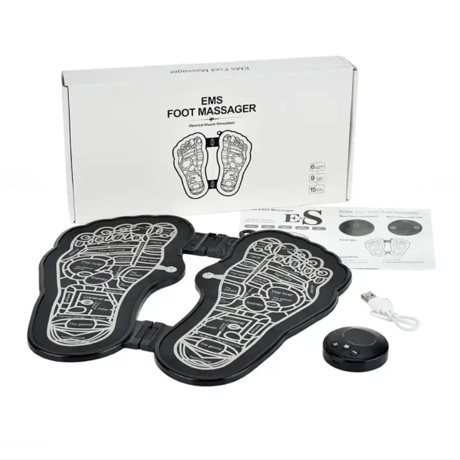 Electric EMS Foot Massager Pad Foldable USB Rechargeable — photo 4