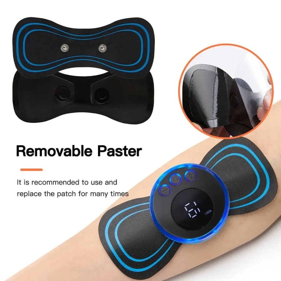 EMS Mini Portable Electric Neck, Back & Body Pain Relief Massager β photo 5