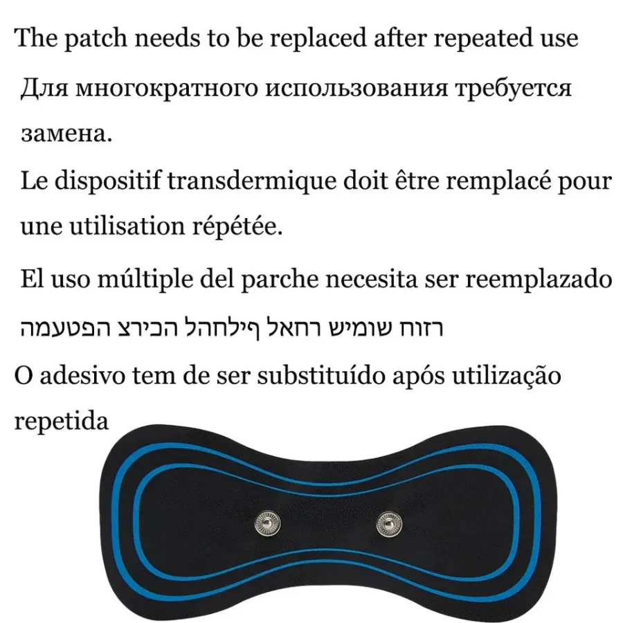 EMS Mini Portable Electric Neck, Back & Body Pain Relief Massager β photo 6