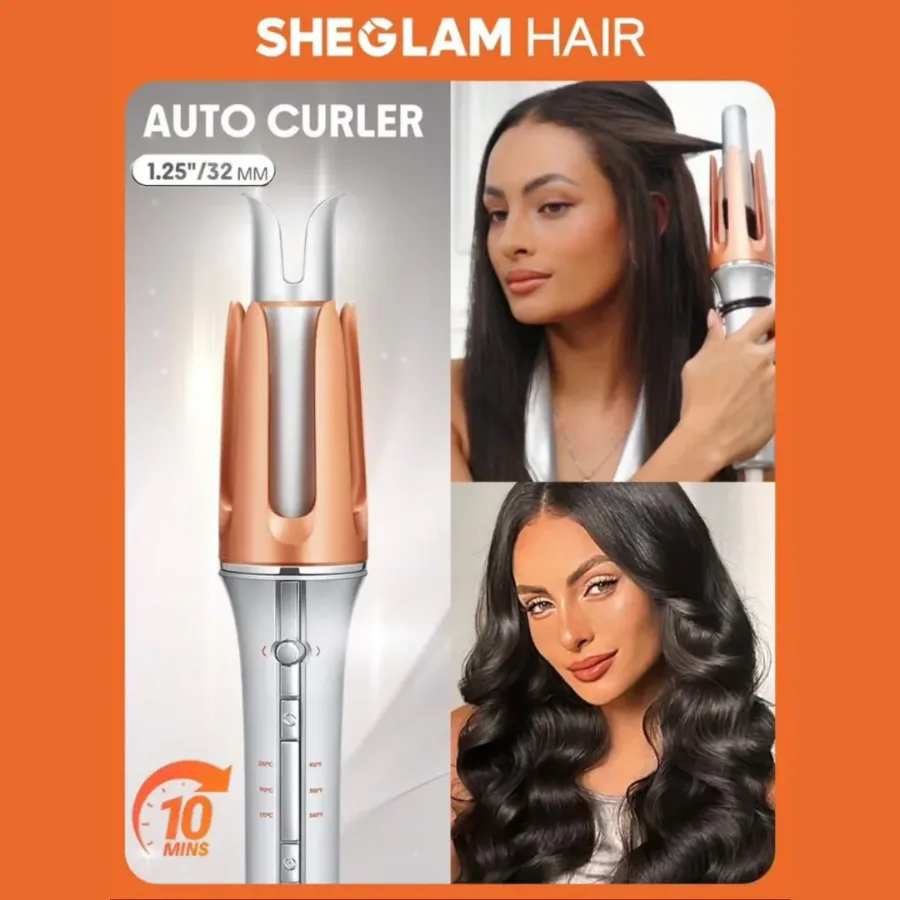 SHEGLAM HAIR It-Curl One-Touch Instant Curler,32mm β photo 2