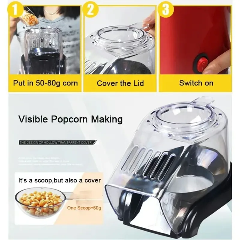 MINIJOY Popcorn Machine no oil — photo 3