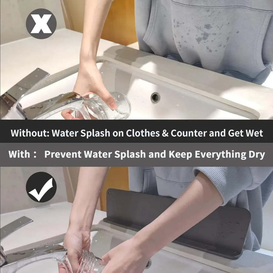 SILICONE SINK SPLASH SUCTION GUARD — photo 3