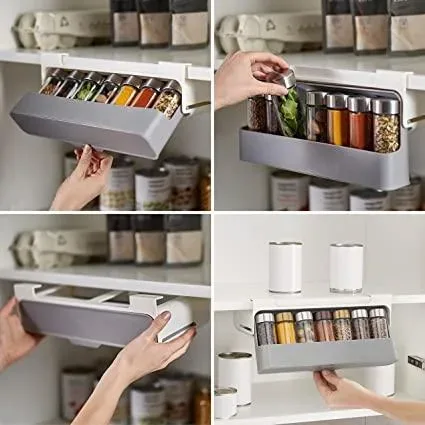 Under Shelf Pull-Out Spice Rack — photo 5