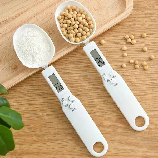 LCD Display Digital Kitchen Measuring Spoon Scale — photo 4