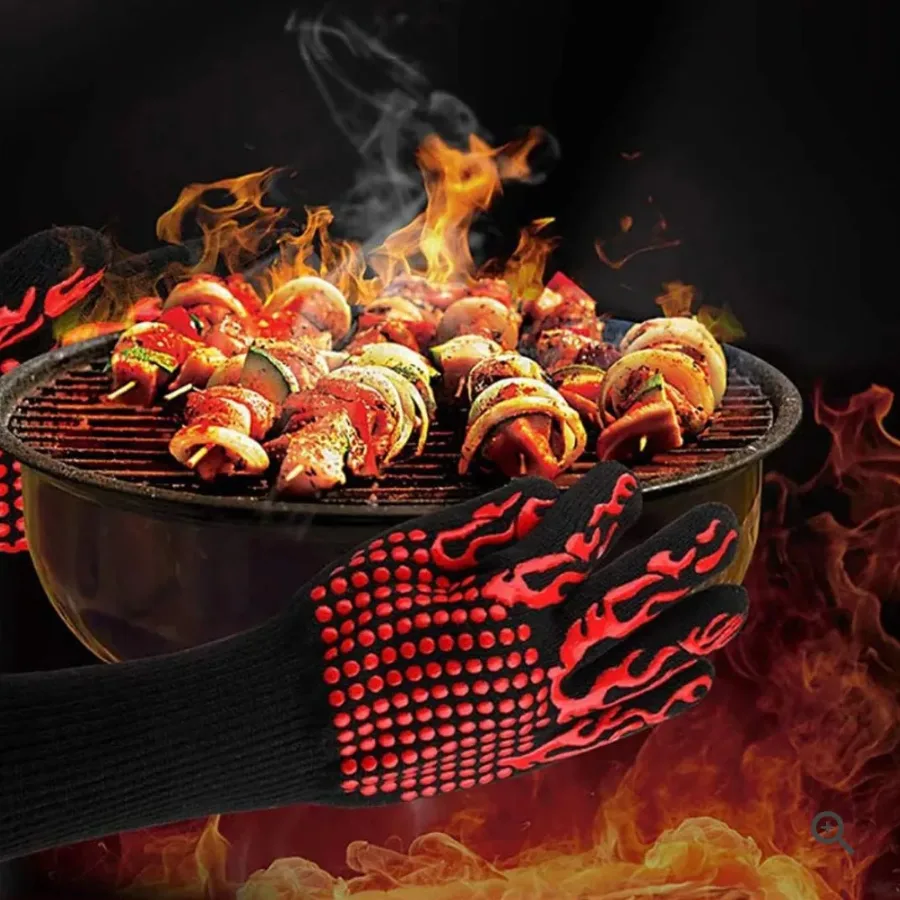 Heat Resistant Fire
Gloves (Set of 2) — photo 2