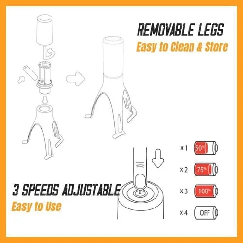 Automatic Pot Stirrer 3 Levels Heat-resistant — photo 4